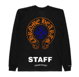 Chrome Hearts Staff L/S (Black/Orange/Royal)