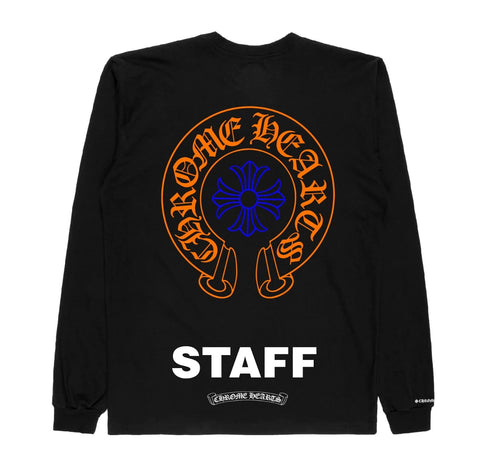 Chrome Hearts Staff L/S (Black/Orange/Royal)