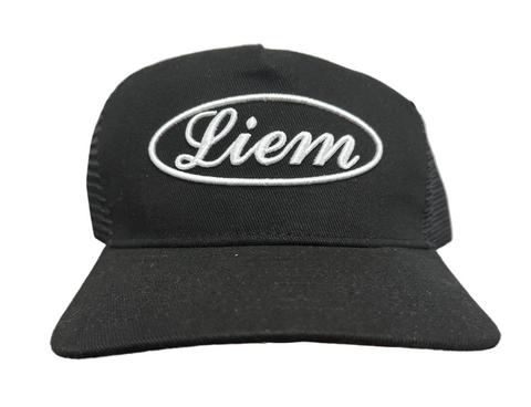 Denim Trucker Hat (Black)