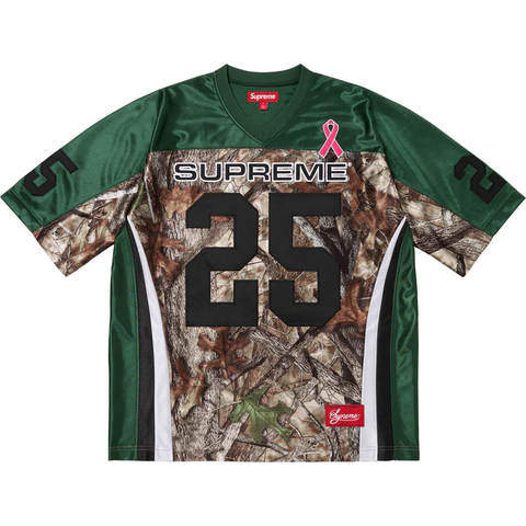 Breast Cancer Awareness Football Jersey (Green)