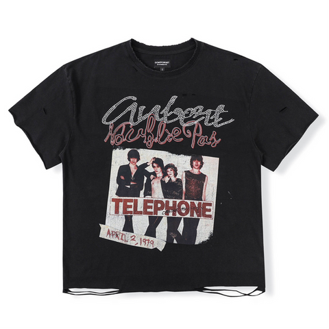 Telephone Tee (Black)