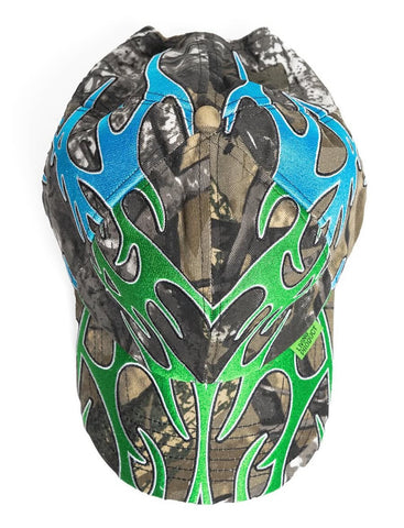 Living Product Man Vs. Nature Hat (Green/Blue)