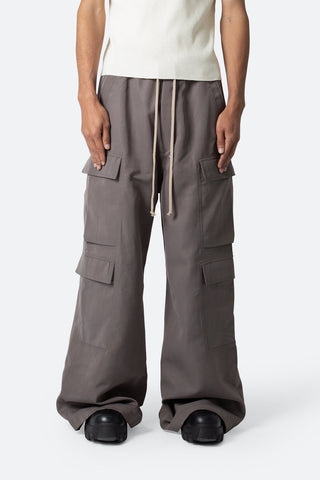 MNML Rave Double Cargo Pants Brown