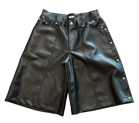 Nouveau Snap Bermuda Pants (Black)