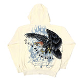Cream Eagle Rhinestone Hoodie (Complex Exclusive)