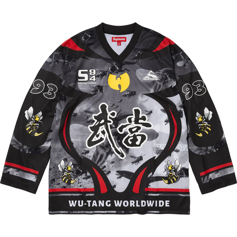 Supreme/Wu-Tang Clan Hockey Jersey (Black)
