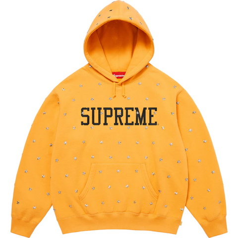 Star Studded Hooded Sweatshirt (Dusty Gold)