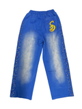 Royal Blue Saavy Rhinestone Sweats
