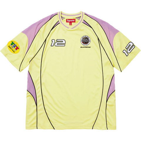 Piping Soccer Jersey Yellow