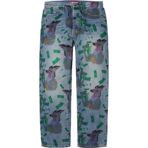 All Dogs Go To Heaven Loose Fit Jean