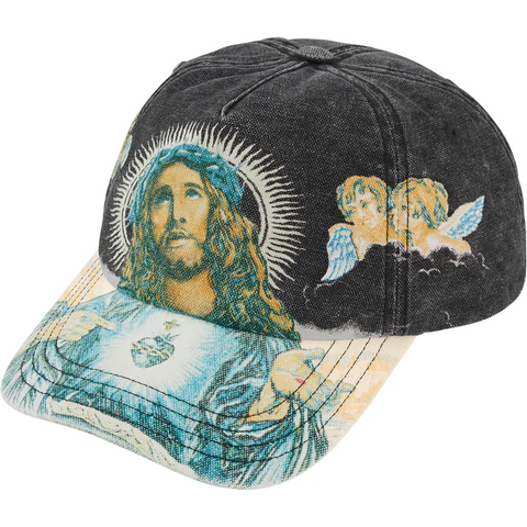 Jesus Panel 5 Snapback Black