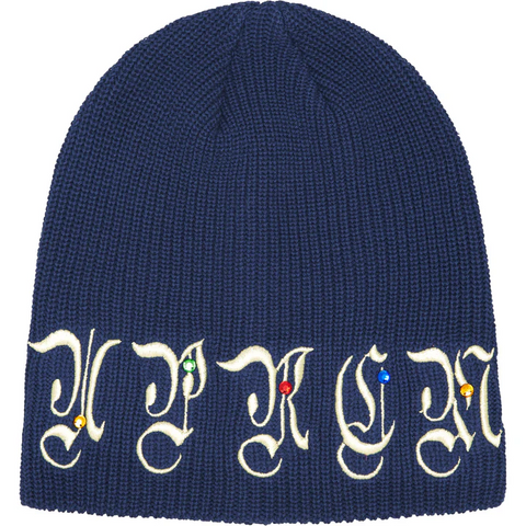 AOI Gems Beanie Blue