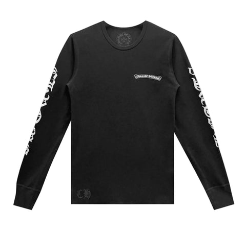 Scroll Logo Long Sleeve Thermal (Black)