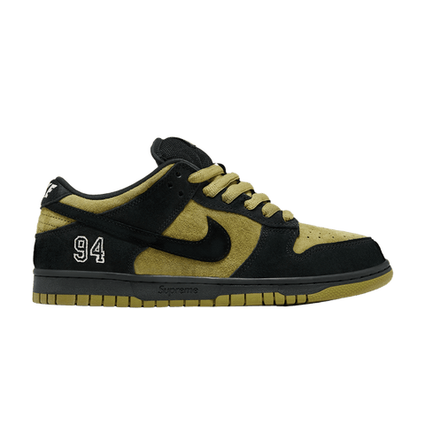 Supreme x Nike SB Dunk Low "Camper Green"