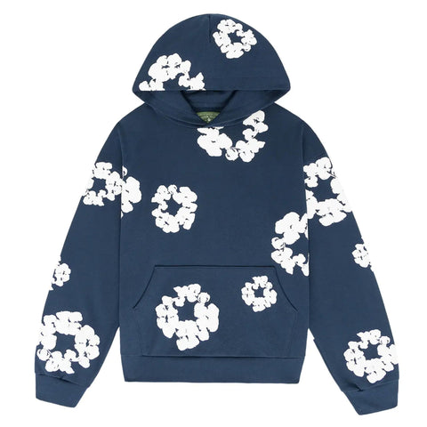 Denim Tears Cotton Wreath Sweatshirt (Navy)