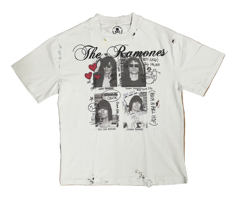 "The Ramones" Rhinestone Tee