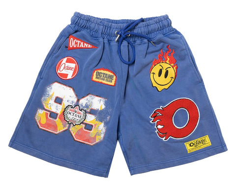 Octane All Over Shorts (Blue)