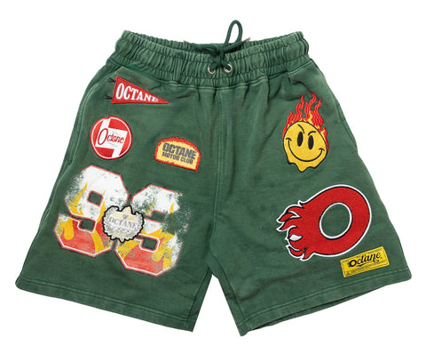 Octane All Over Shorts (Green)