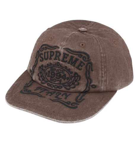 Italy Crest 6-Panel (Brown)