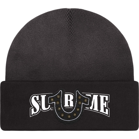 Supreme/True Religion Beanie (Black)