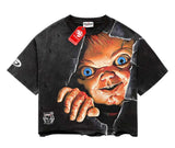 Black Chucky Boxy Tee
