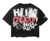 Black Chucky Boxy Tee