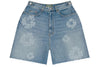 Denim Tears Laser Wreath Denim Short (Blue)
