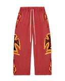 LA FLARE SWEATS (RED)