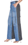 Baggy Jean Nylon Splice