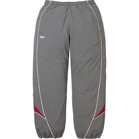 Contrast Piping Track Pant (Grey)