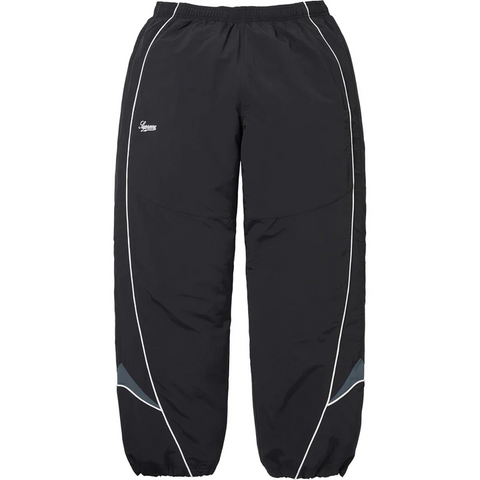 Contrast Piping Track Pant (Black)