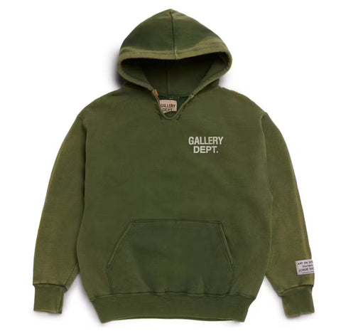 Gallery Dept. Vintage GD Pullover Hoodie (Green)