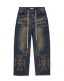 Motocroxxx Denim (Rust)