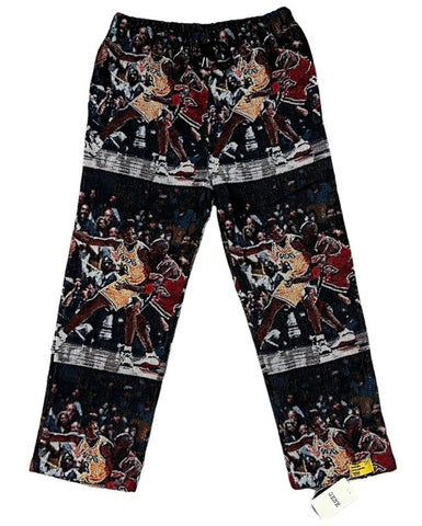 Kobe Vs Jordan Tapestry Pants