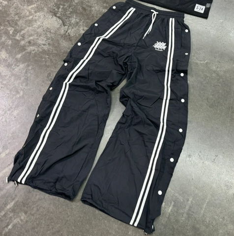 Project Capri Running Man Track Pants Black