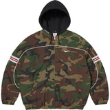 Supreme/ Nike Nylon Hooded Jacket (Woodland Camo)