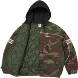 Supreme/ Nike Nylon Hooded Jacket (Woodland Camo)