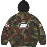 Supreme/ Nike Nylon Hooded Jacket (Woodland Camo)