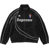 Supreme/Umbro Velour Track Jacket (Black)