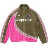 Supreme/Umbro Velour Track Jacket (Green)
