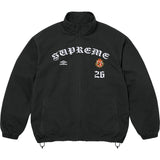 Umbro Cotton Ripstop Track Jacket (Black)