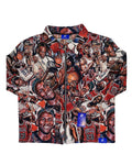 Michael Jordan Collage Tapestry Zip Up Jacket