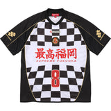 Checkerboard Soccer Jersey (Black)