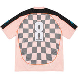 Checkerboard Soccer Jersey (Pink)