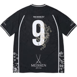 Supreme/Meissen Jacquard Soccer Jersey (Black)
