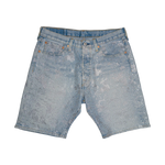 Emotions Rhinestone Denim Jorts (Light Wash)
