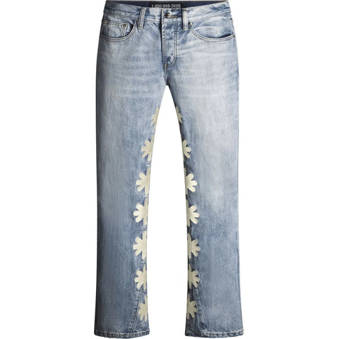 LostShdws Drkshdws Light Wash Denim Pants Bone