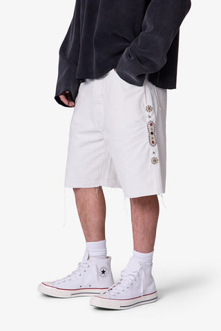 MOJAVE CANVAS SHORTS OFF WHITE