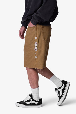 MOJAVE CANVAS SHORTS TAN