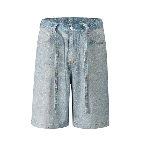 RHINESTONE RODEO SHORTS